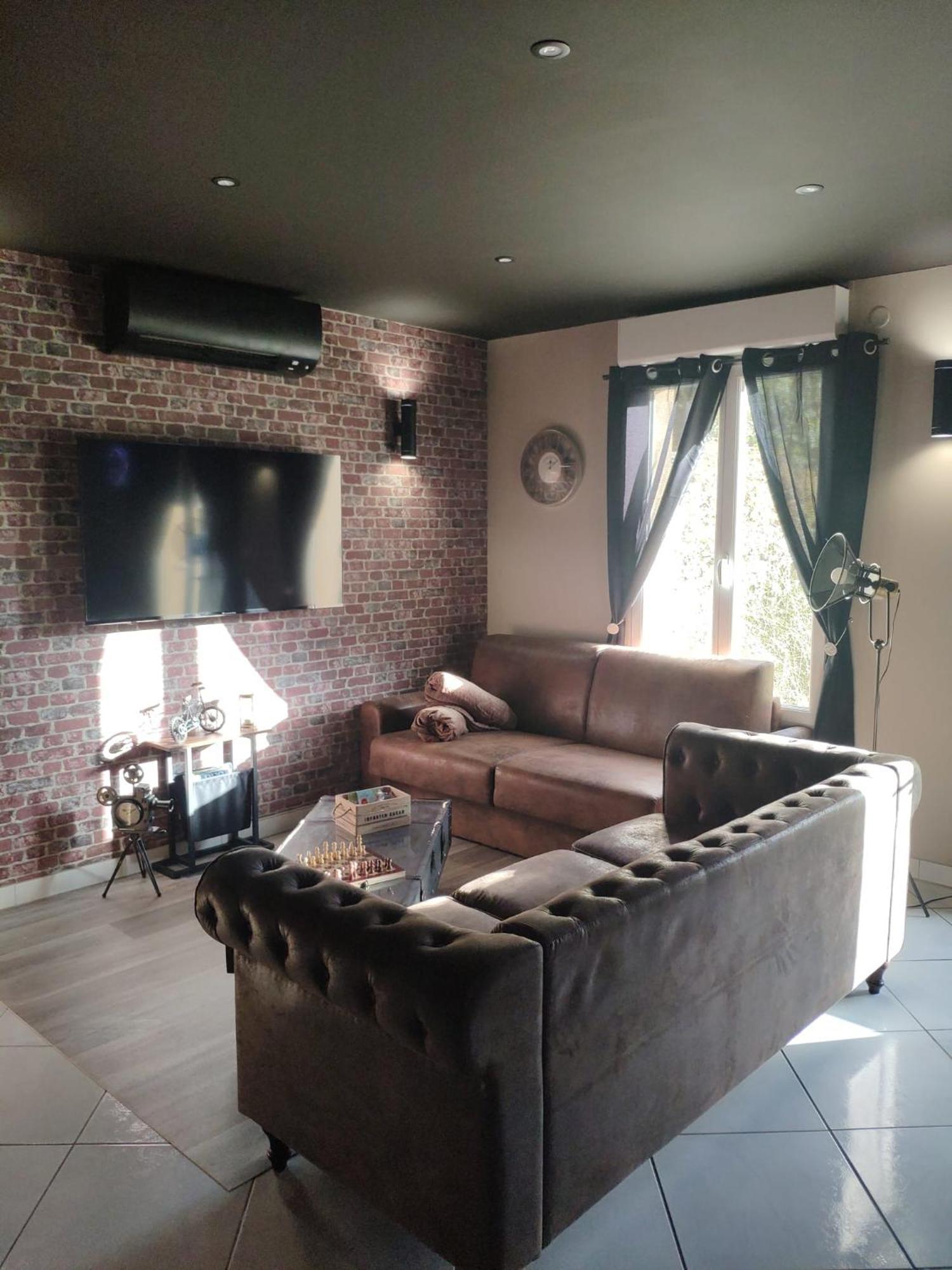 Le Manhattan Authentique Maison Climatisee 78 M2 Brasles Exterior foto